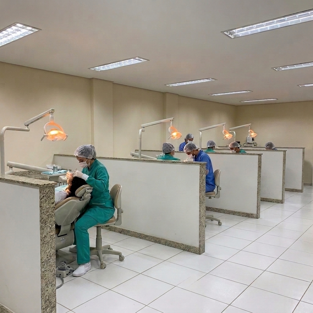 Clínica de ensino do CENO em Salvador